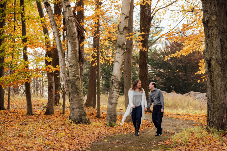 Shadow Pines engagement session fall