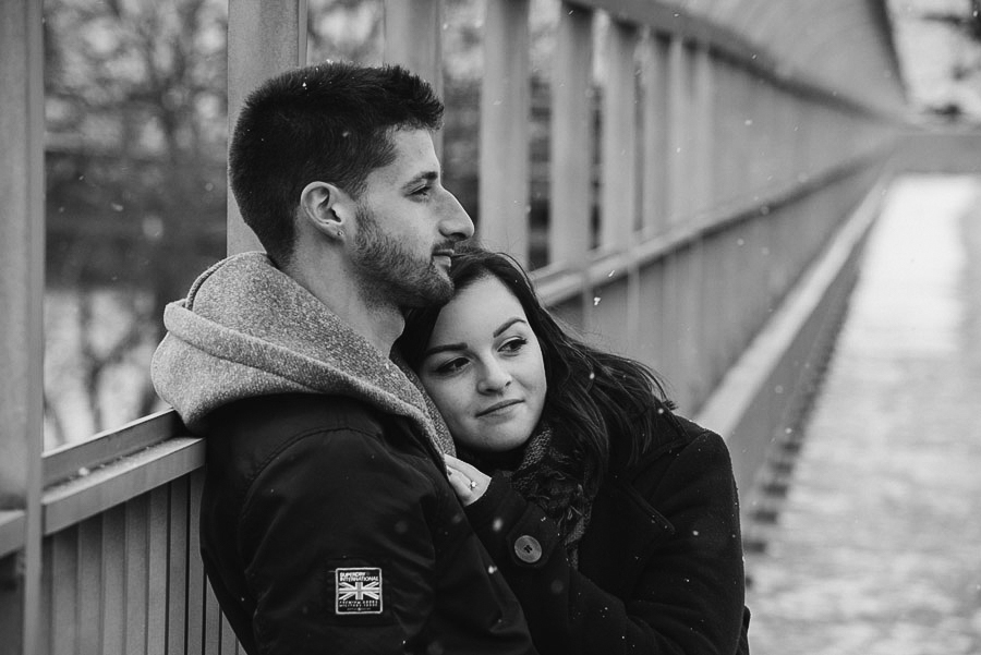 seneca park engagement session winter