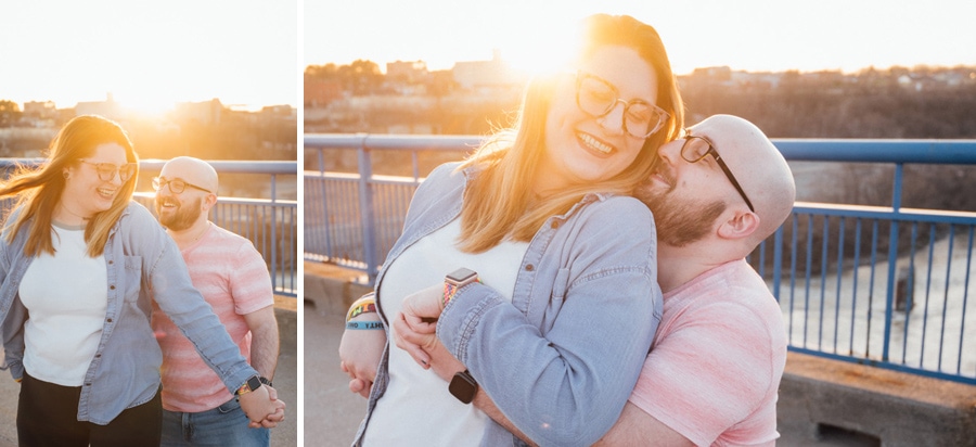 Genesee Brew House Engagement Session