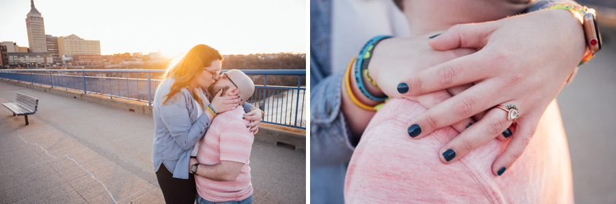 Genesee Brew House Engagement Session