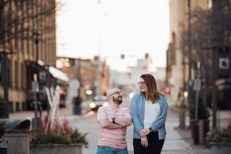 Genesee Brew House Engagement Session