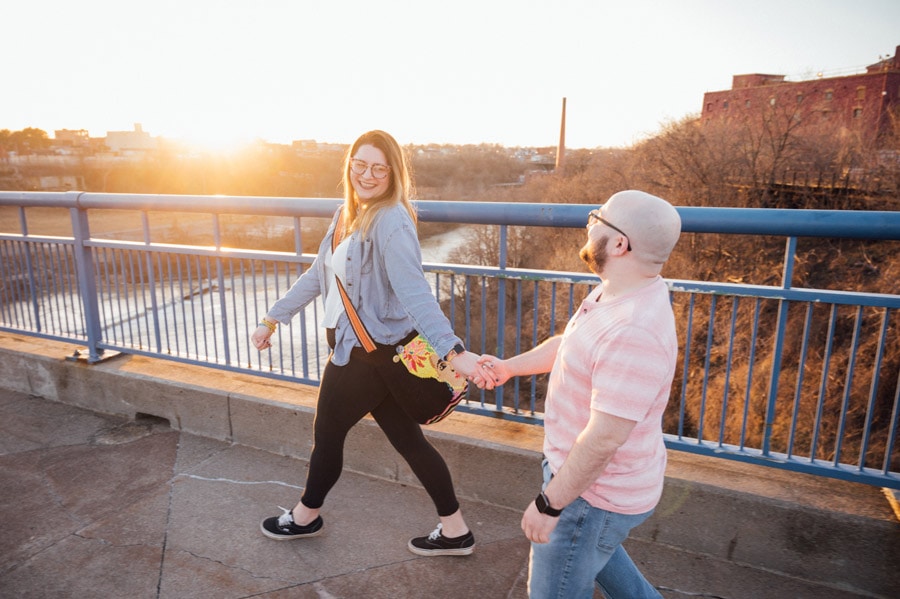 Genesee Brew House Engagement Session